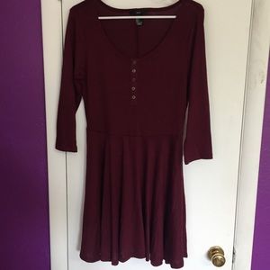 Forever 21 long sleeved dress